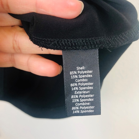 Elizabeth and James Black Mesh Dress - Picture 6 of 7